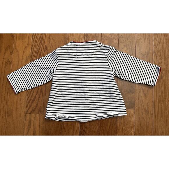 Vintage 2001 Gymboree Black White Red 3 Piece Set 18-24 Months Scotty Dog Flower - Picture 5 of 11